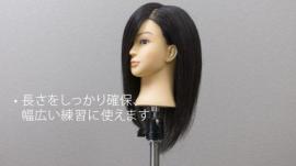 人気! B Type ウィッグ (100%人毛)! 10体セット + 送料無料!