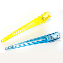 しっかりとまる、カラークリップ6本セット